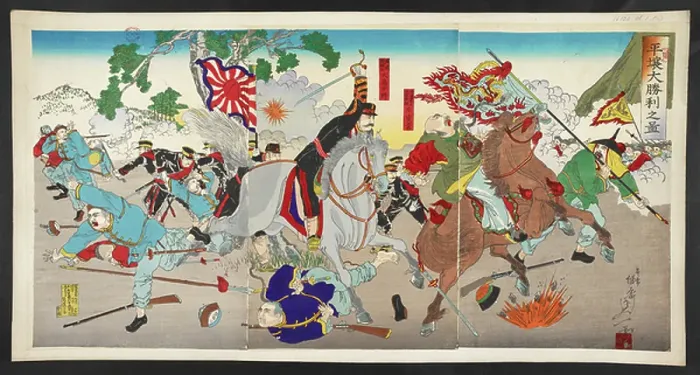 Framed Print : The Battle of Pyongyang