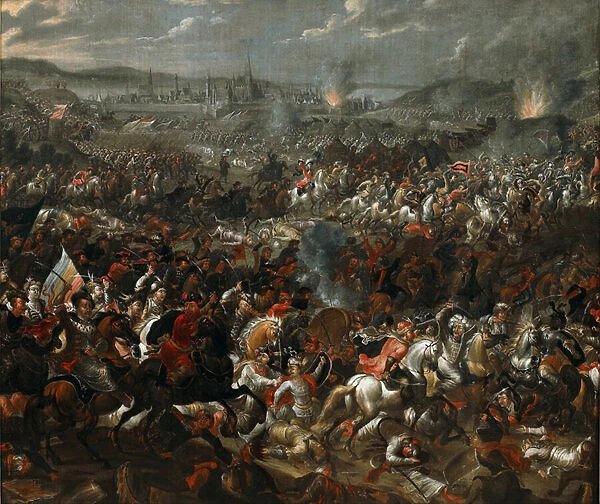 The Battle of Vienna on 12 September 1683, ca 1683-84 (oil on canvas)