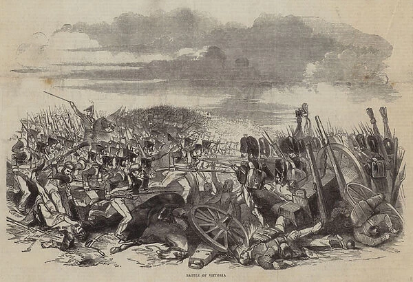Battle of Vittoria (engraving)