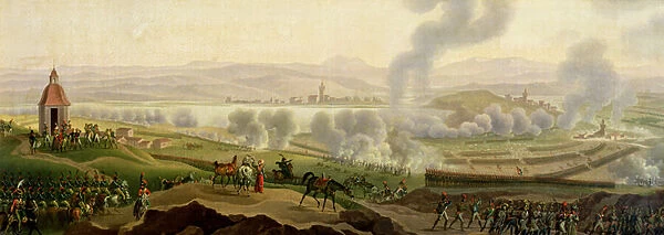 The Battle of Wagram, 6th July 1809 (oil on canvas)