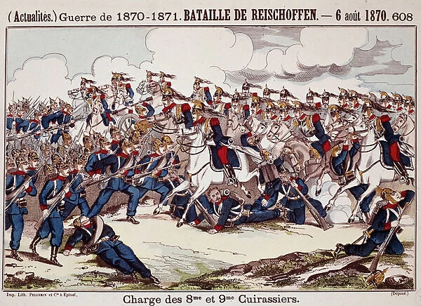 Battle of Worth, on 6 August 1870 in the opening stages of the Franco-Prussian War