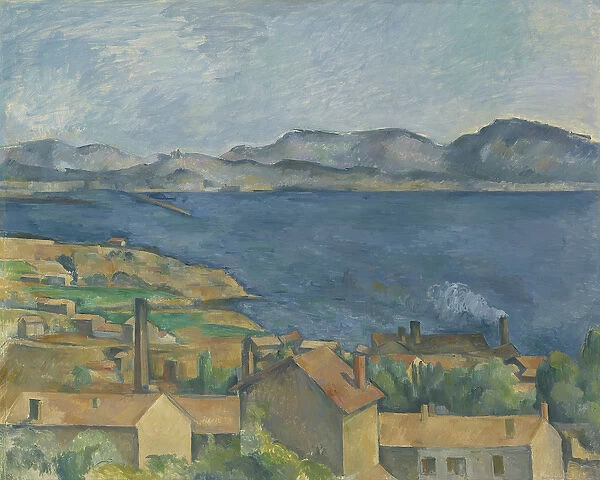 The Bay of Marseille, Seen from L Estaque, c. 1885 (oil on canvas)