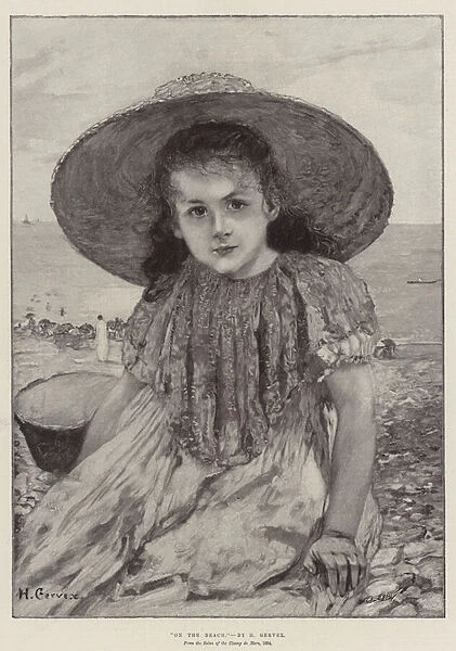 On the Beach (engraving)