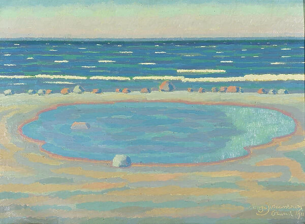 Beach Oland, 1911 (oil on canvas)