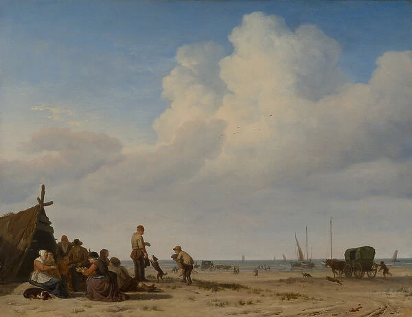 Beach View, 1663-65 (oil on panel)