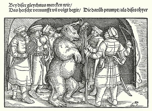 The Bear Trainers (engraving)