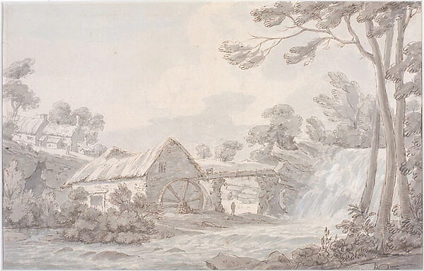 Beatham Mill (bodycolour on paper)