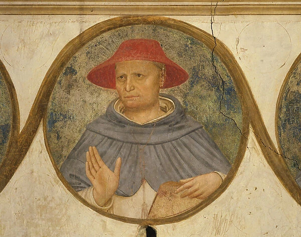 Beato Ugolino da Orvieto, theologian and philosopher (fresco)