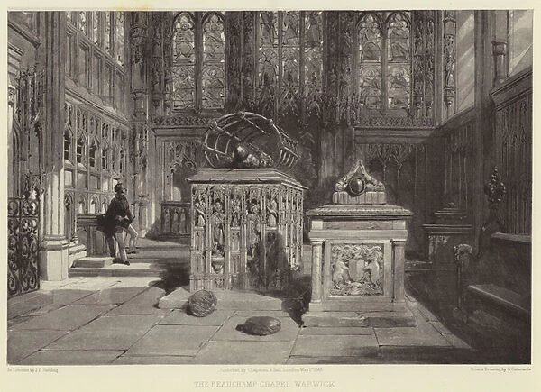 The Beauchamp Chapel, Warwick (engraving)