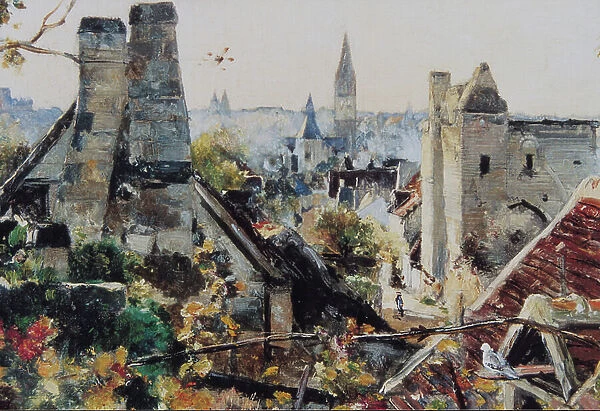 Beaulieu-les-Loches October 1880-89 (oil on canvas)