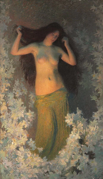 The Beauty; La Beaute, 1900 (oil on canvas)