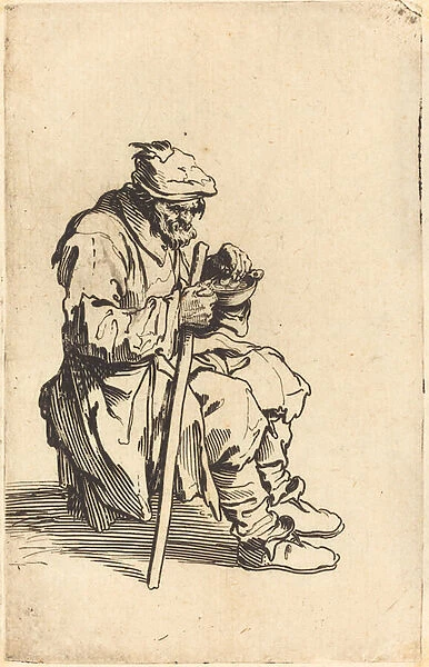 Beggar Eating, c. 1622 (etching)