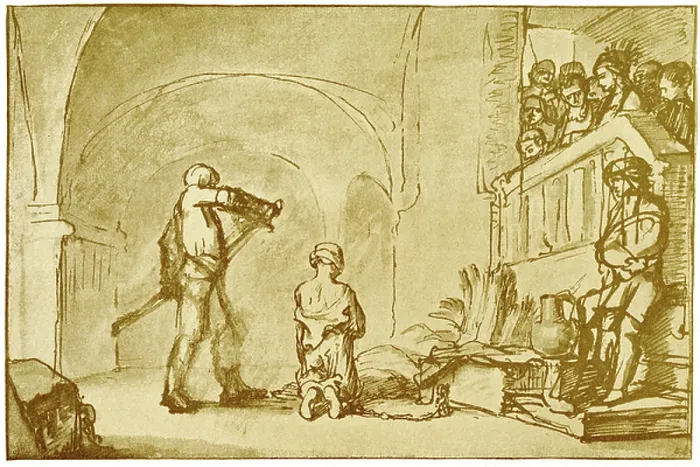 Framed Print : Beheading of St. John Framed Print : Beheading of St. John