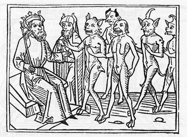 Belials trial: 'The Belial demon accompanied by four other demons is present to