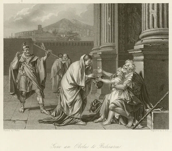 Belisarius Begging for Alms (engraving)