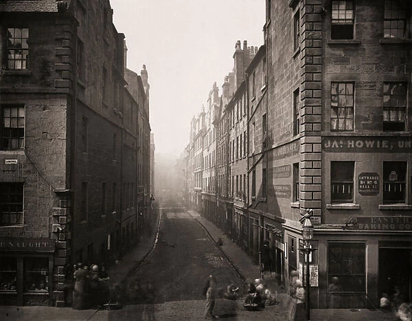 Bell Street, Glasgow, Scotland, 1870 s
