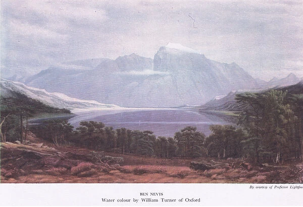 Ben Nevis, from British Adventure published by Collins, 1947 (colour litho)