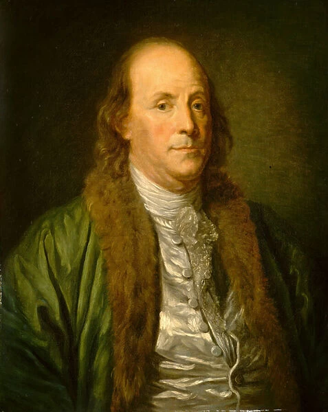 Benjamin Franklin (oil on canvas)