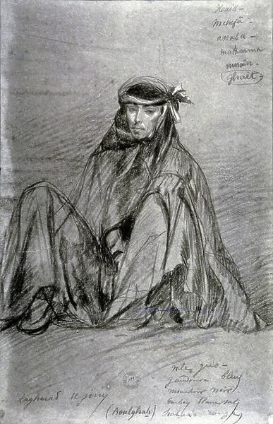 Un berbere a Laghouat, c.1846