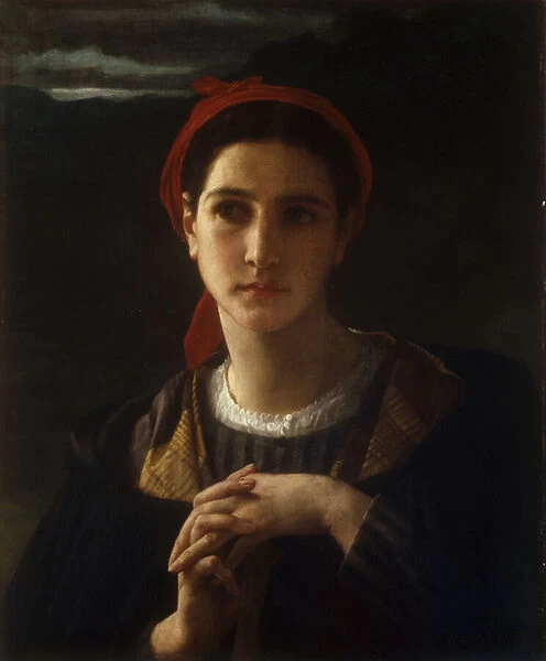 Bergere de Bordelais, 1871 (oil on canvas)