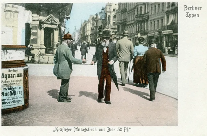 Framed Print : Berlin Types ('Berliner Type')