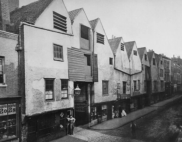 Bermondsey Street, c. 1881 (b  /  w photo)