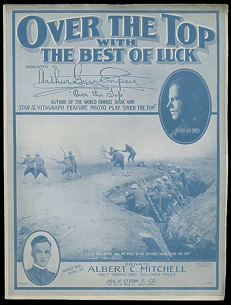 Over the Top with Best of Luck, c.1770-1959 (print)
