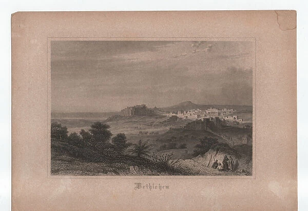 Bethlehem, c. 1835 (engraving)