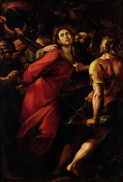 The Betrayal of Christ (oil on canvas)