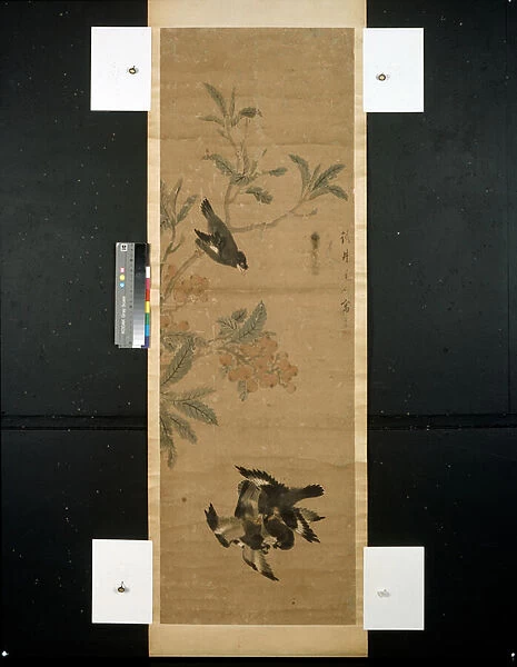 Birds and branch, 18th-19th century