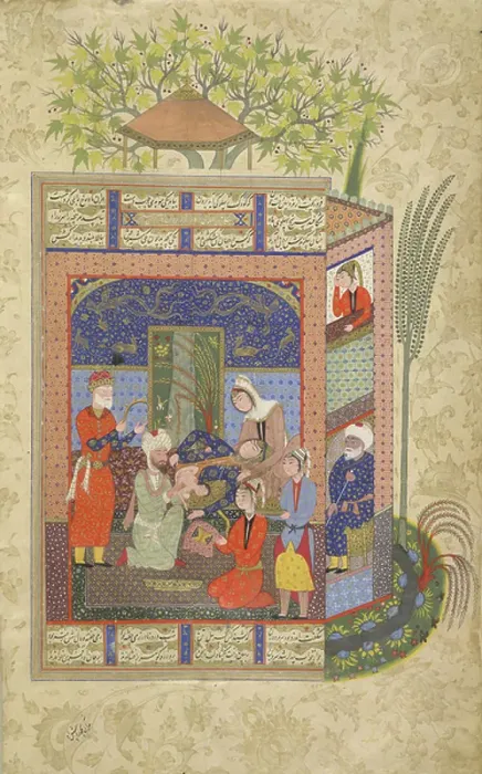 Framed Print : The birth of Rustam