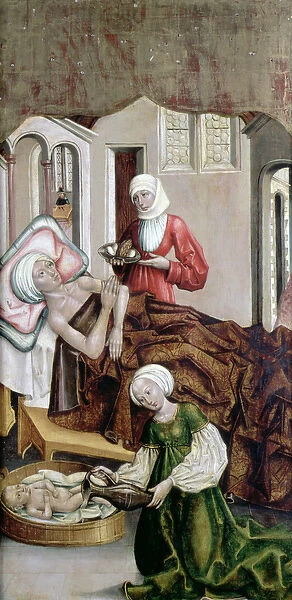 The Birth of St. John the Baptist, Kisszeben, 1490