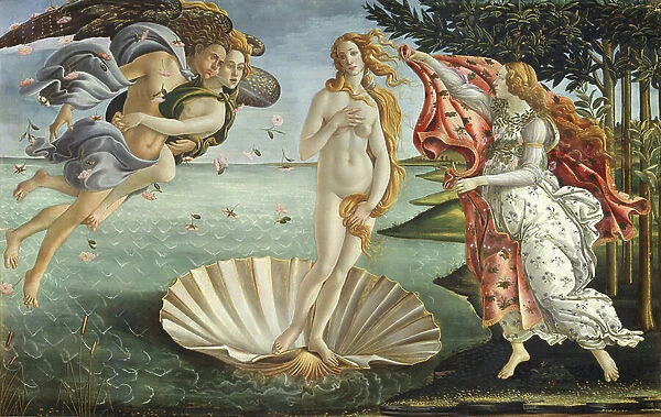 The Birth of Venus, c.1485 (tempera on canvas)