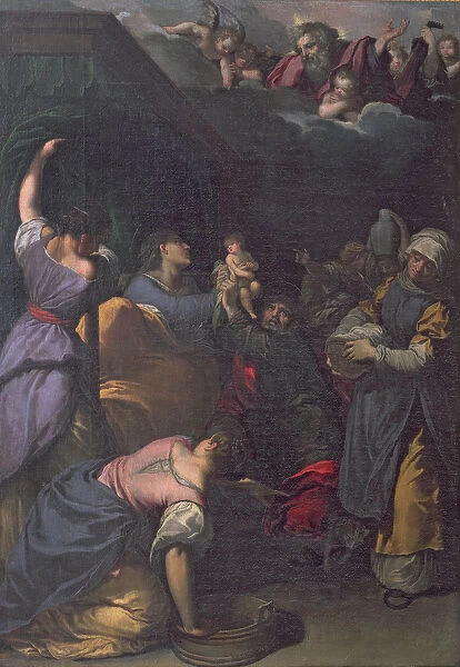 Birth of the Virgin, 1610-15