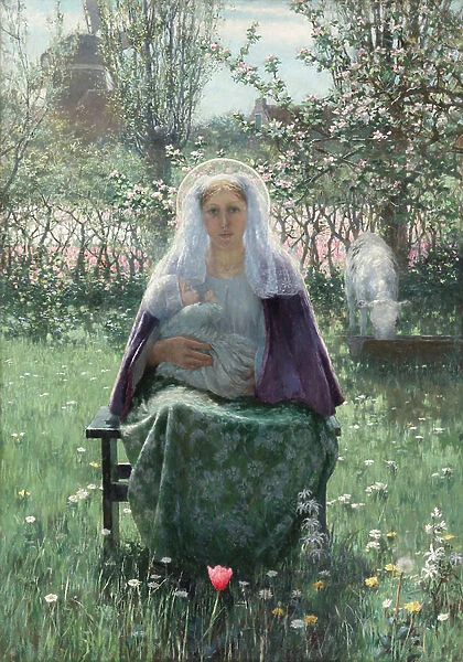 The Blessed Mother, 1892 (oil on canvas)