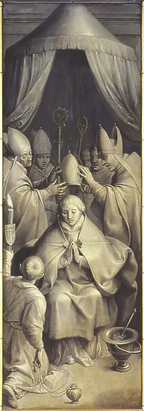 The Blessing from Saint Eligius (oil on panel)