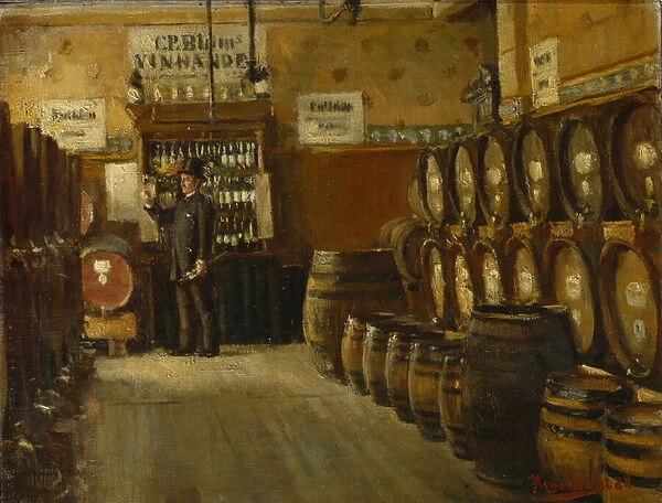 From Bloms Bodega, 1888 (oil on canvas)