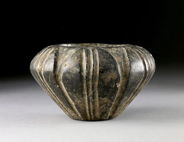 Blossom bowl from Knossos, late Minoan, c. 1500 BC (earthenware)