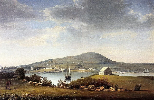 Blue Hill, Maine, USA, c. 1853-57 (oil on canvas)