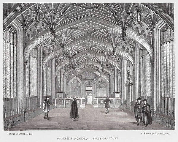 Bodleian Library, Oxford University (engraving)