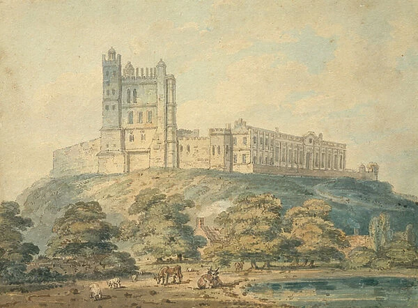 Bolsover Castle, Derbyshire, 1794-5 (w  /  c on paper)