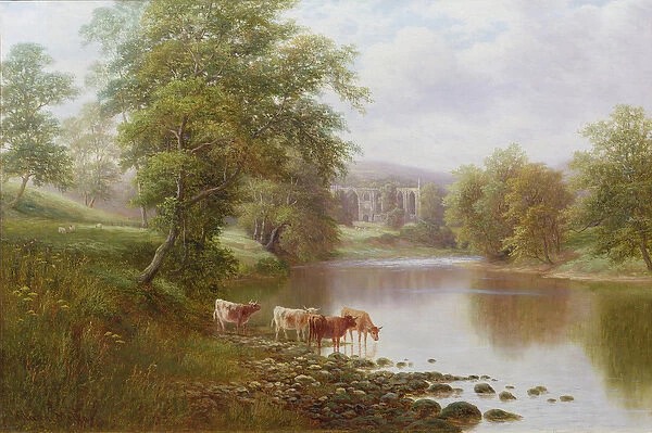 Bolton Abbey (oil on canvas)