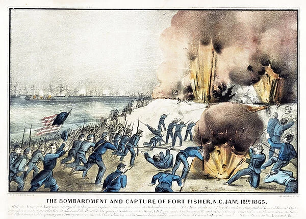 The Bombardment and Capture of Fort Fisher, NC, January 15th 1865, pub