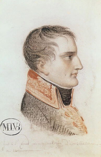 Bonaparte (1769-1821), First Consul, study for Entry of Bonaparte, First Consul