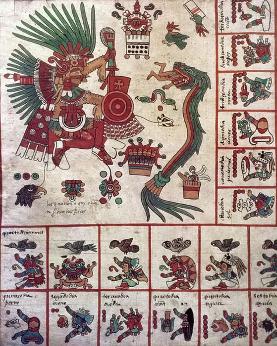 Framed Print : Borbonic Codex or Borgia Codex Framed Print : Borbonic Codex or Borgia Codex
