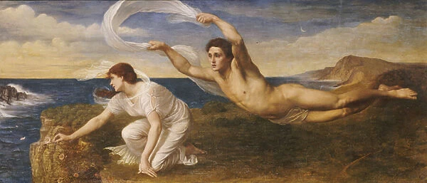 Boreas and Orithyia, c. 1879 (oil on canvas)
