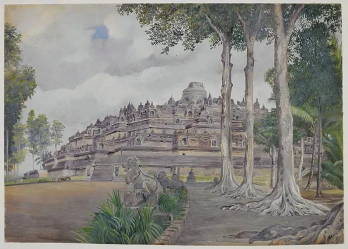 Framed Print : Boro Bodo, Java Framed Print : Boro Bodo, Java
