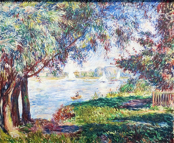 Bougival, c. 1888 (oil on canvas)