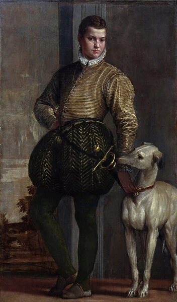 Boy with a Greyhound, c. 1570s (oil on canvas)