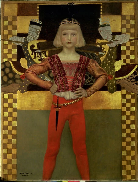 Boy in Medieval Costume, 1906
